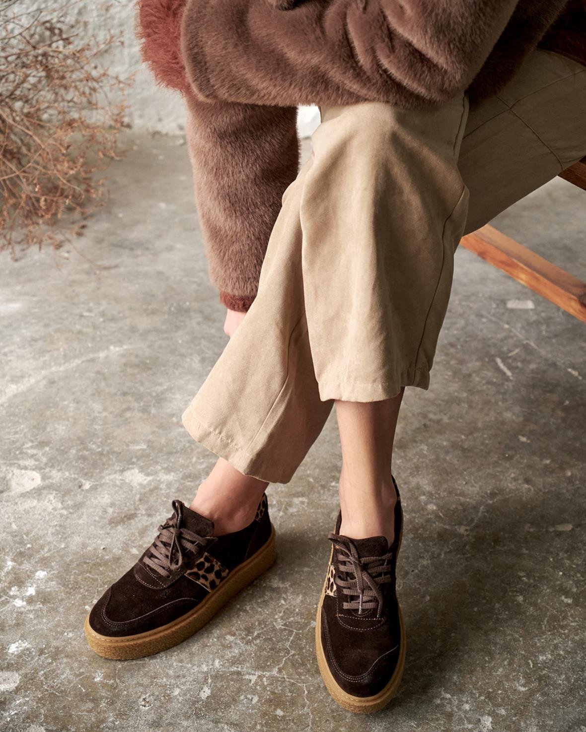 Mikey - Kožne Ženske Patike