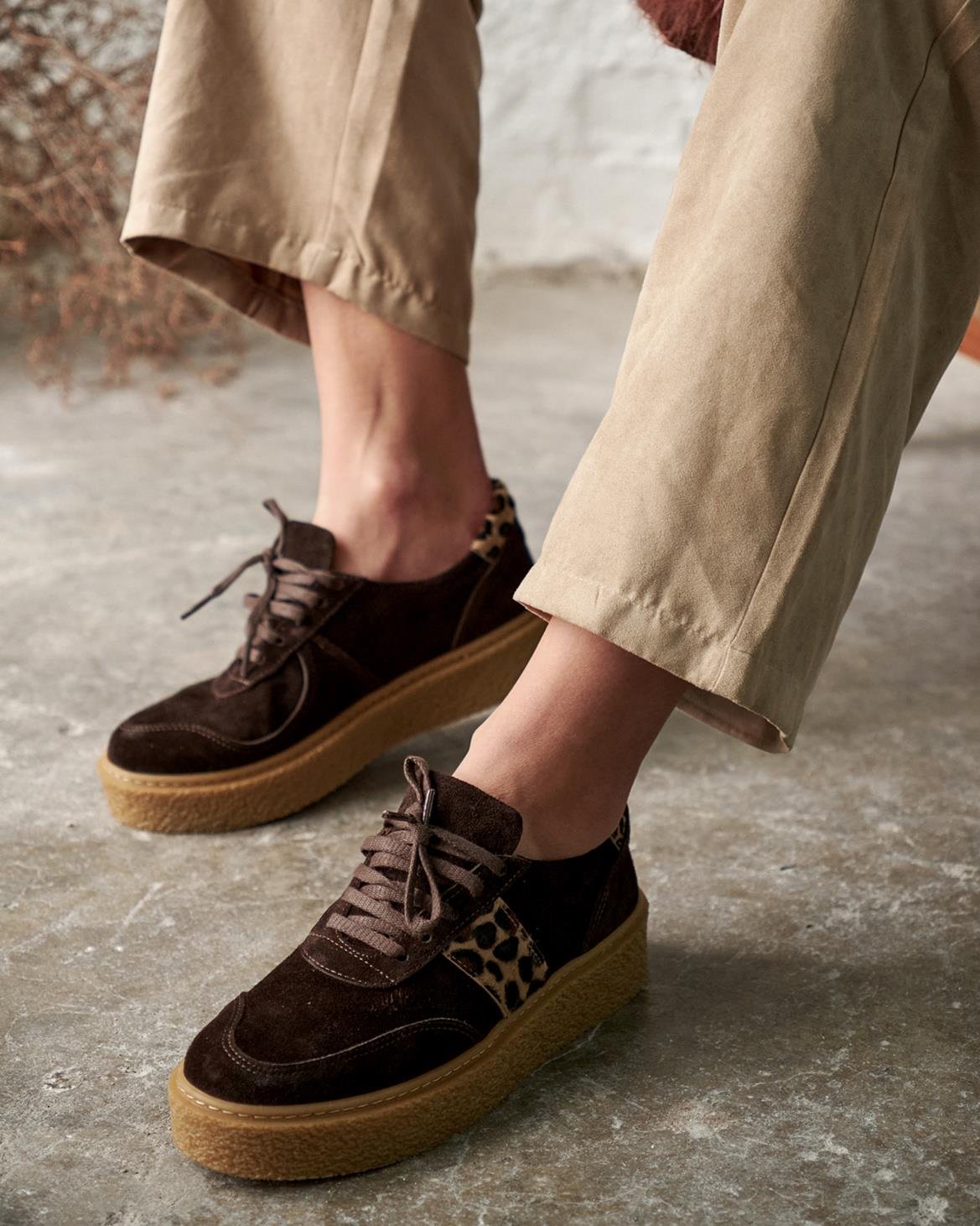 Mikey - Kožne Ženske Patike