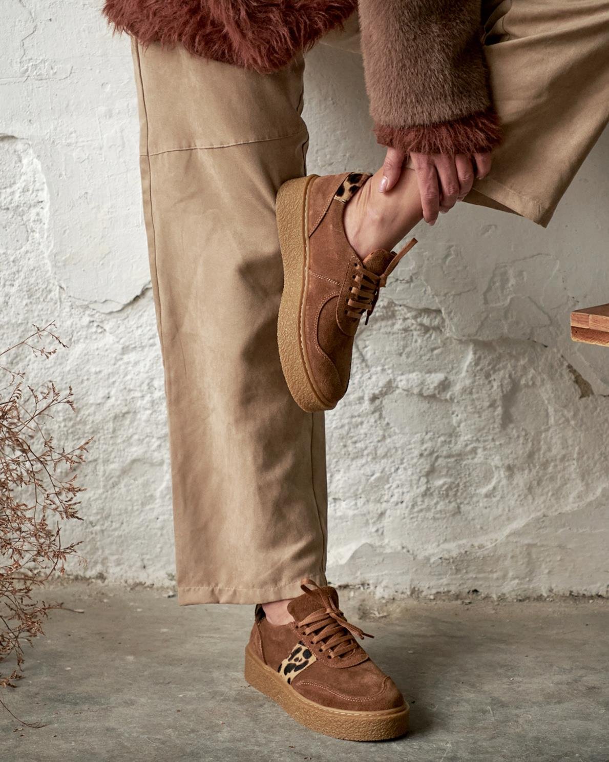 Mikey - Kožne Ženske Patike