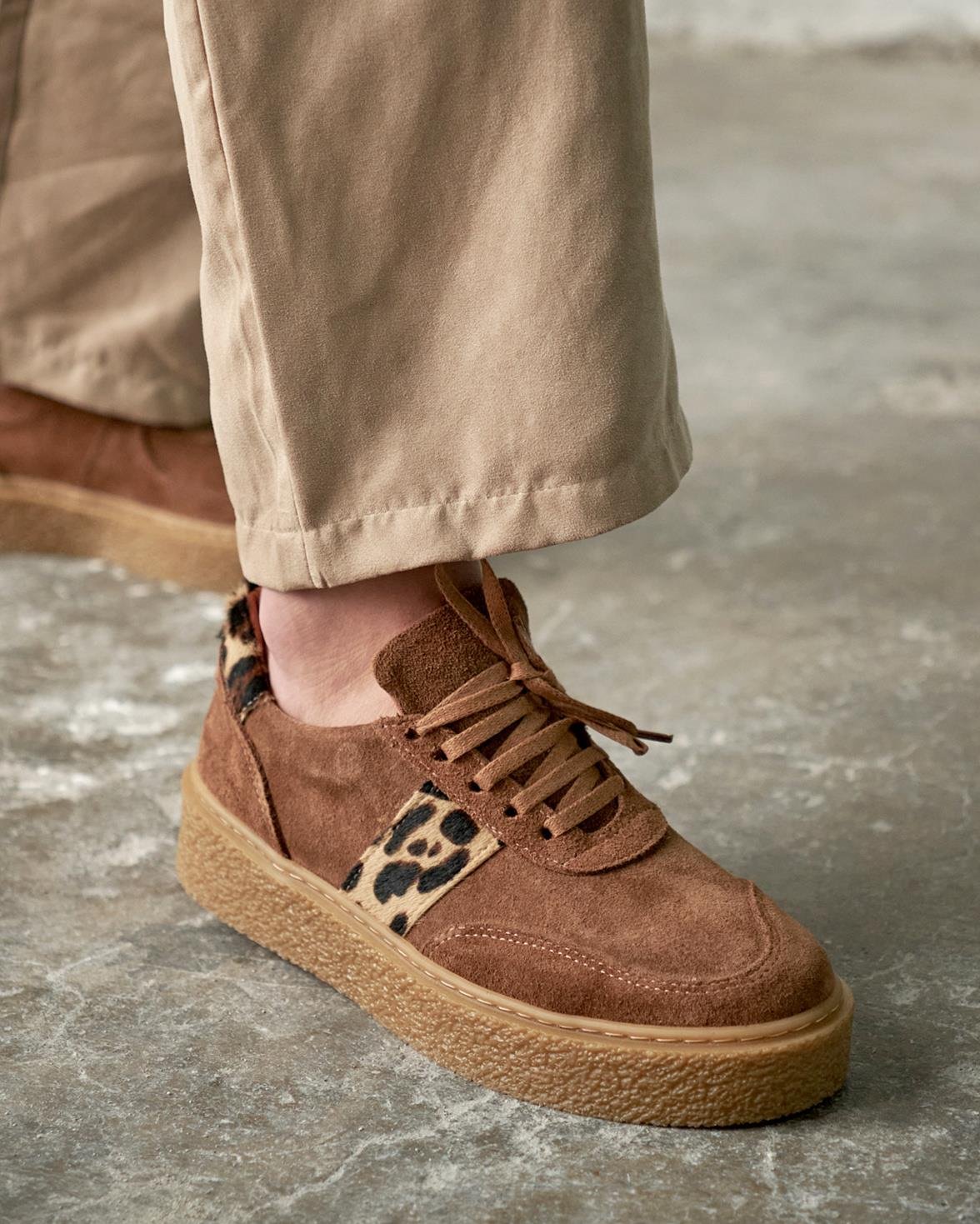 Mikey - Kožne Ženske Patike