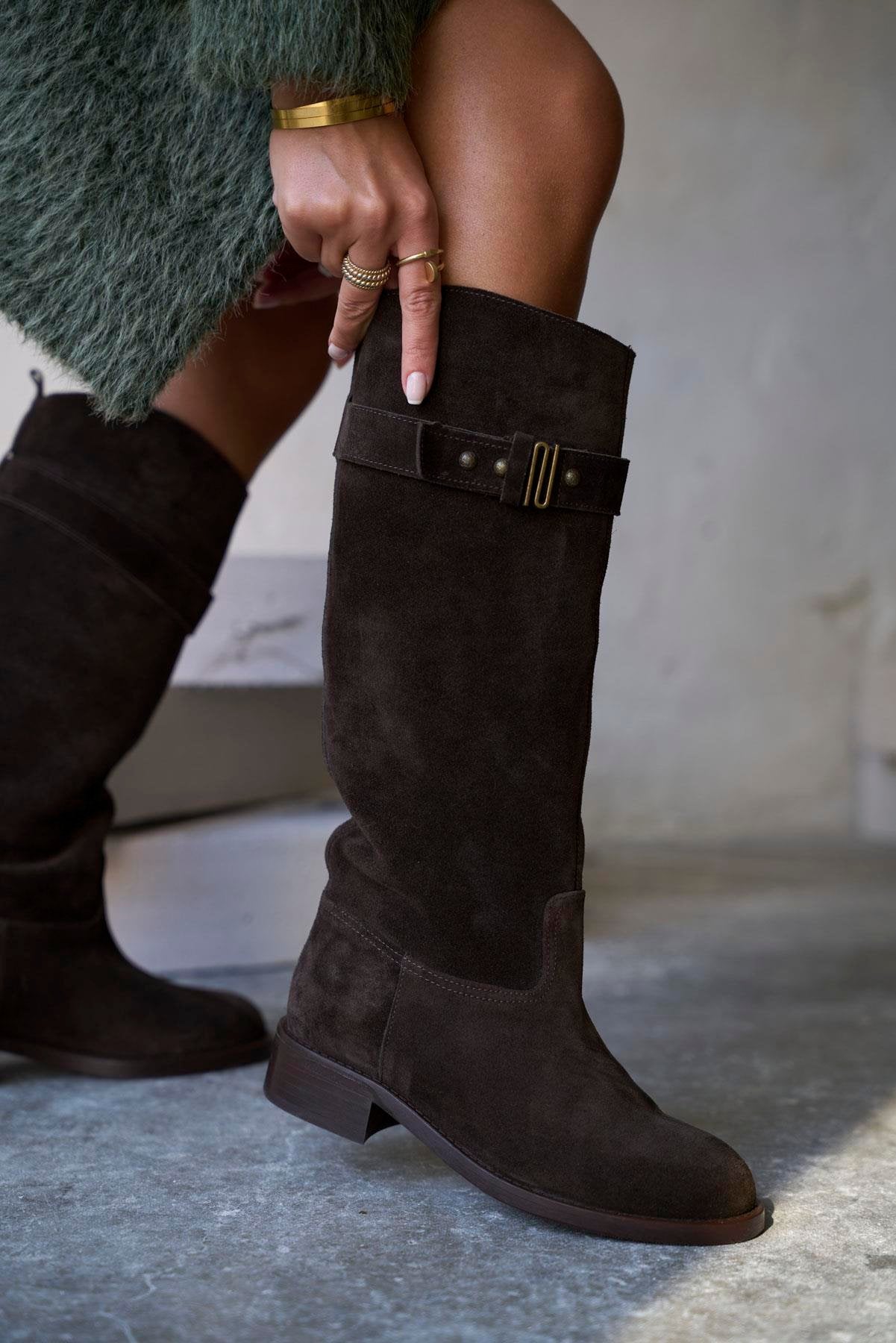 Modling- Kožne Ženske Čizme