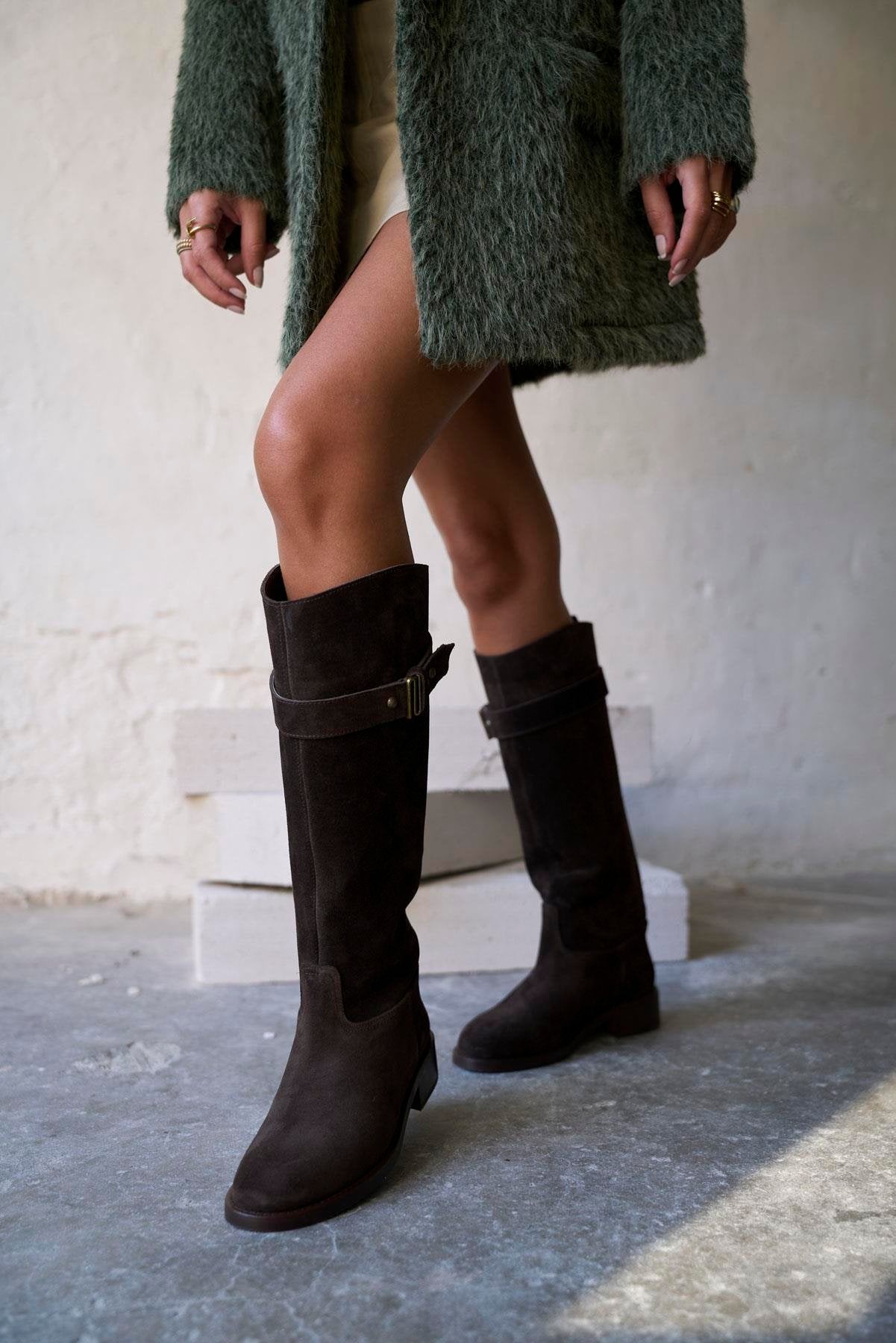 Modling- Kožne Ženske Čizme