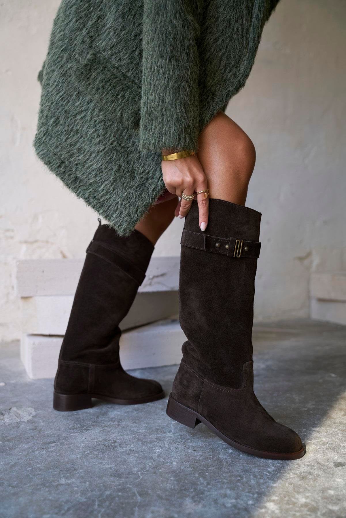 Modling- Kožne Ženske Čizme