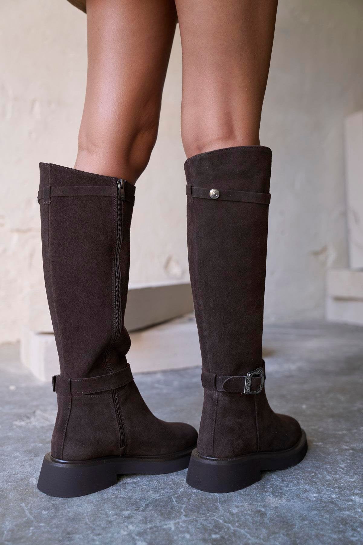 Monx - Kožne Ženske Čizme