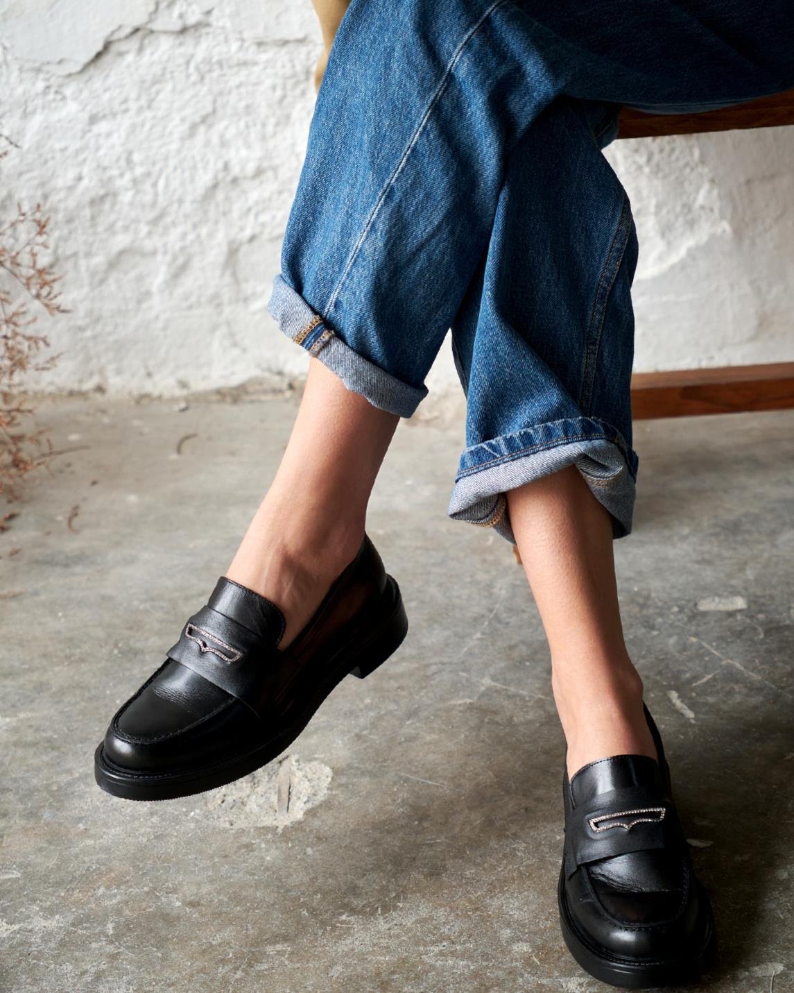 Moody - Kožne Ženske Cipele