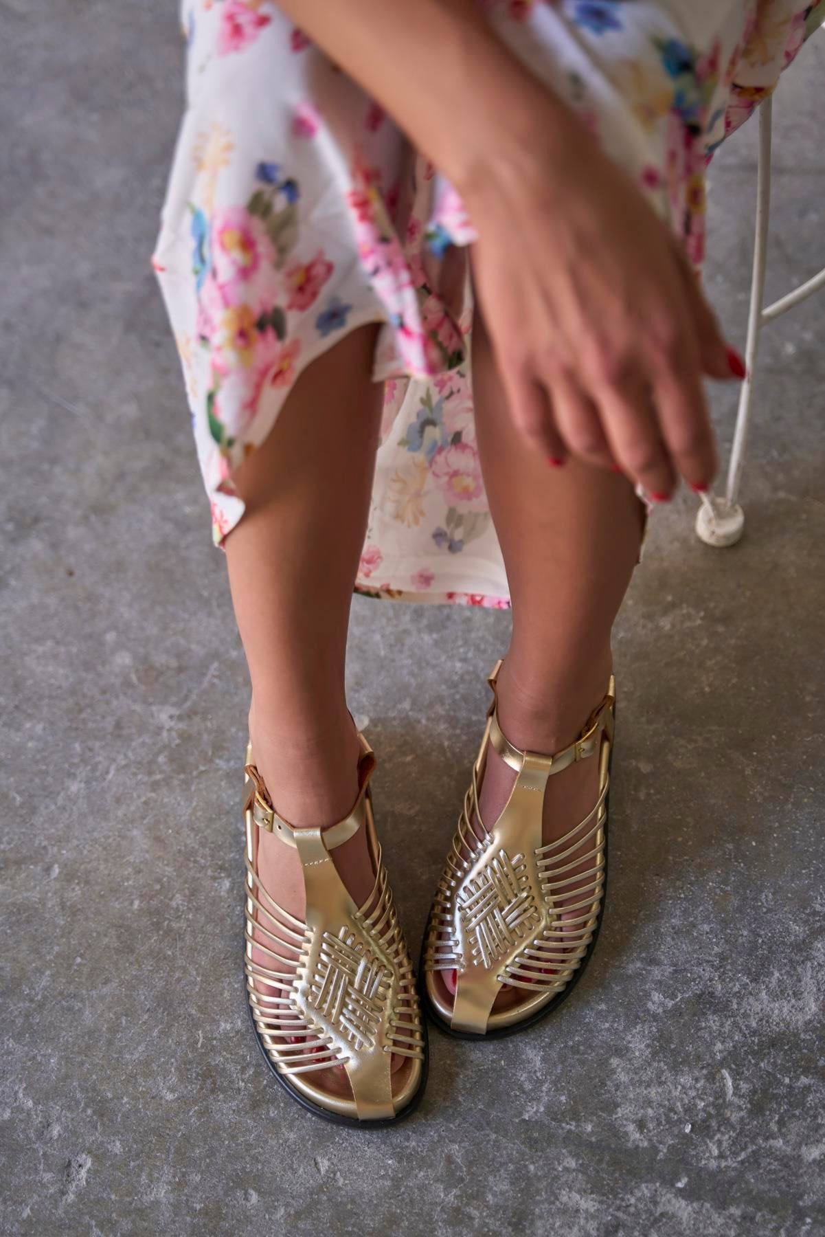 Neil- Ženska Kožne Sandala