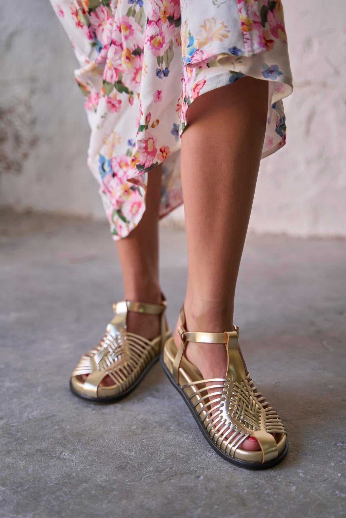 Neil- Ženska Kožne Sandala