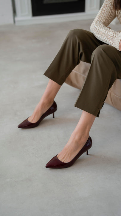 Nell - Kožne Ženske Štikle