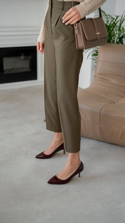 Nell - Kožne Ženske Štikle