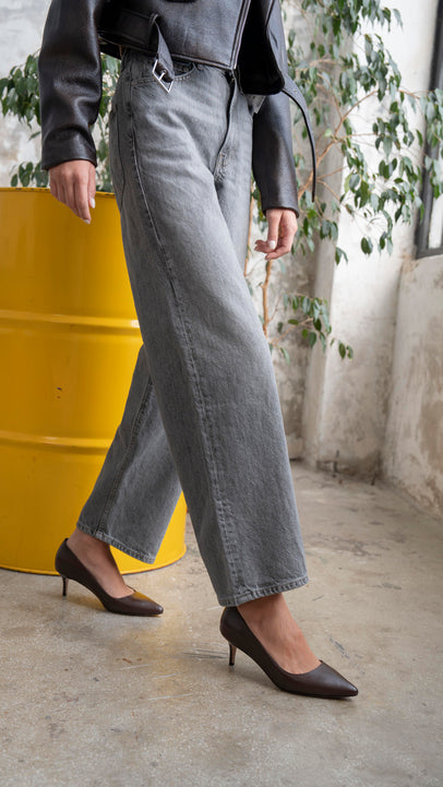 Nell - Kožne Ženske Štikle