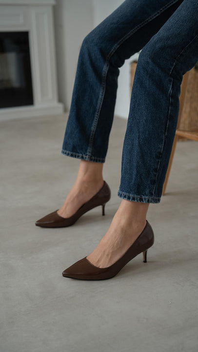 Nell - Kožne Ženske Štikle