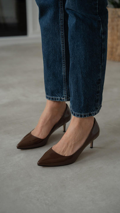 Nell - Kožne Ženske Štikle