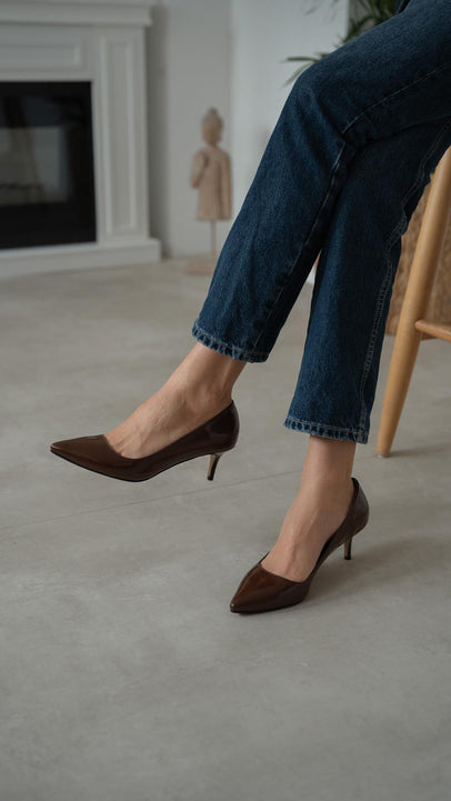 Nell - Kožne Ženske Štikle