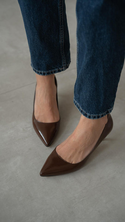 Nell - Kožne Ženske Štikle