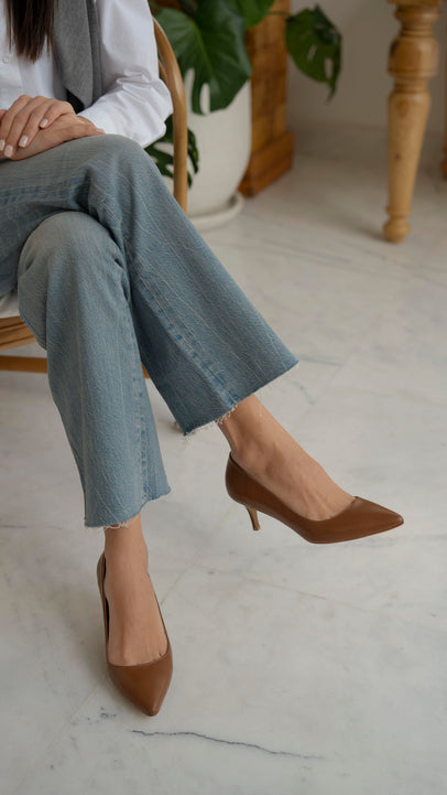 Nell - Kožne Ženske Štikle