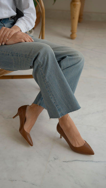 Nell - Kožne Ženske Štikle