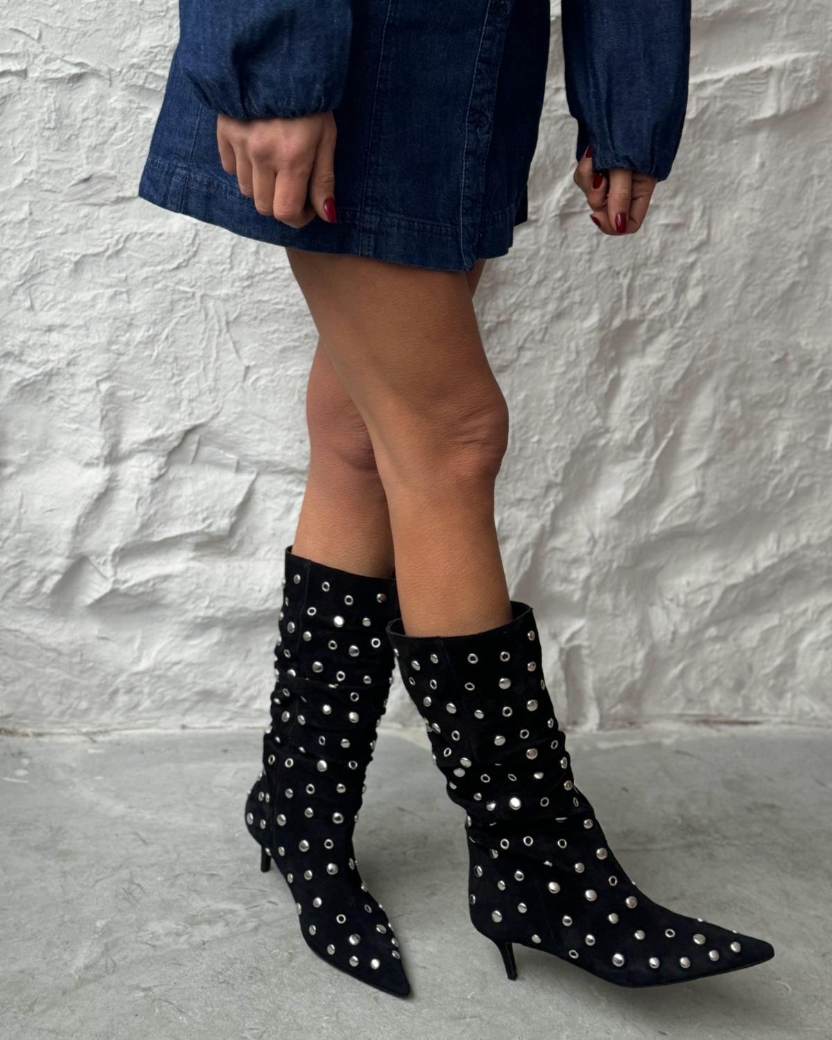 Niang  - Kožne Ženske Čizme