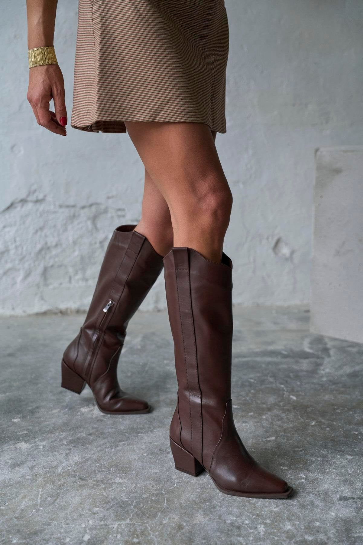 Ojo - Kožne Ženske Čizme