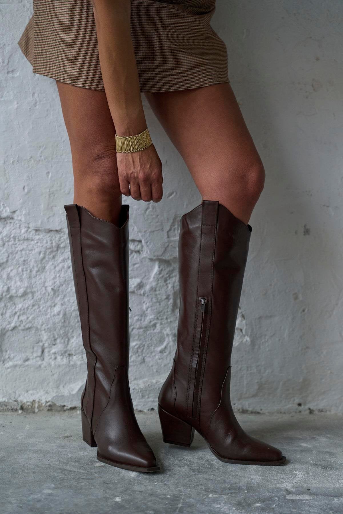 Ojo - Kožne Ženske Čizme