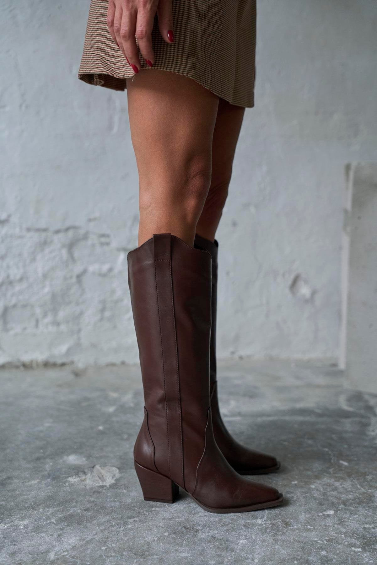 Ojo - Kožne Ženske Čizme