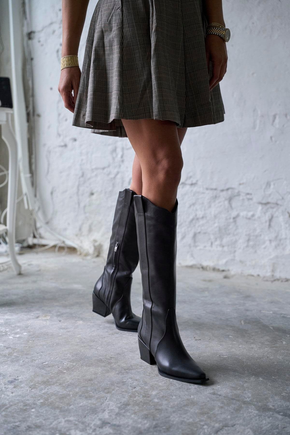 Ojo - Kožne Ženske Čizme