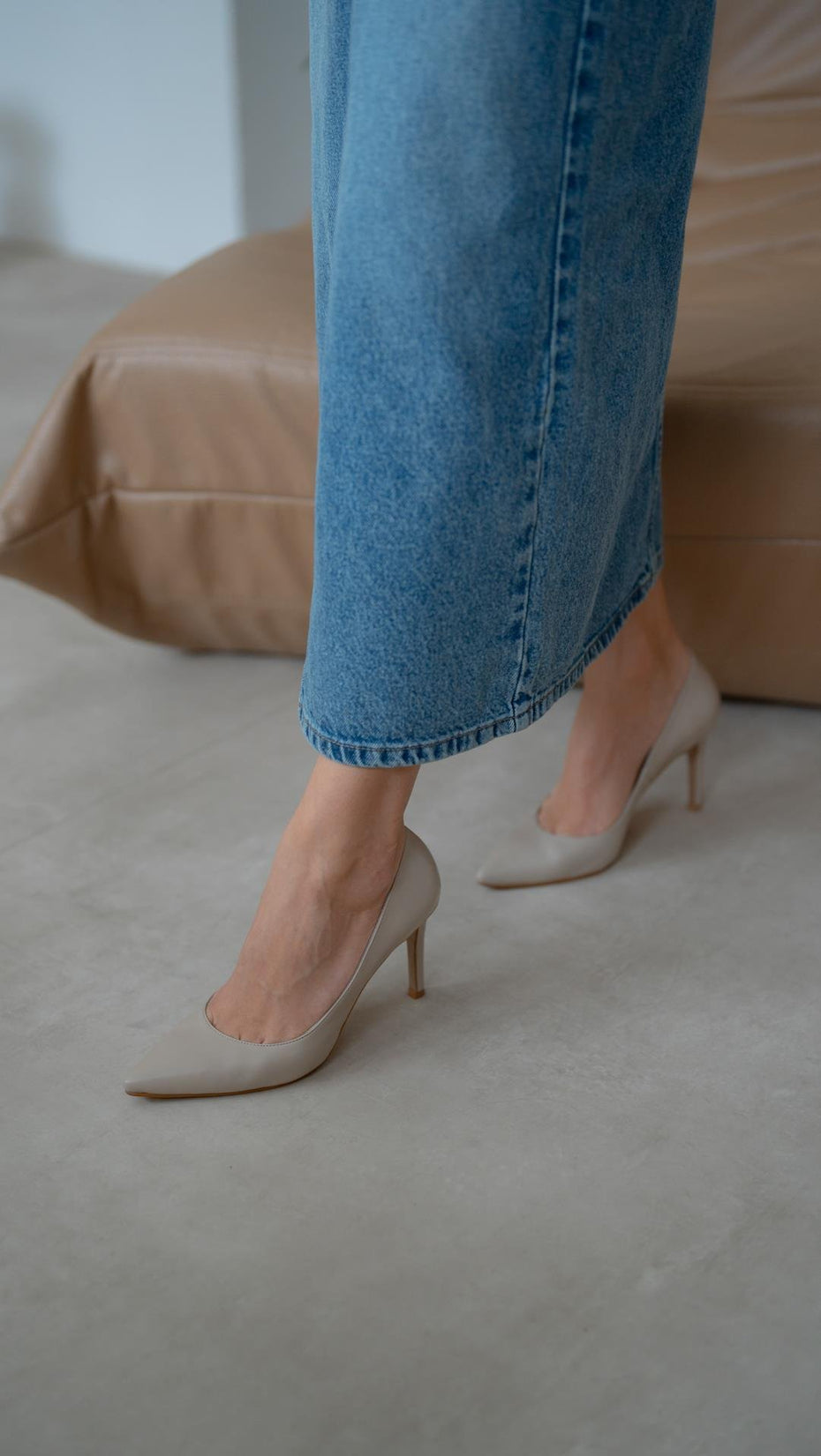 Pael - Kožne Ženske Štikle