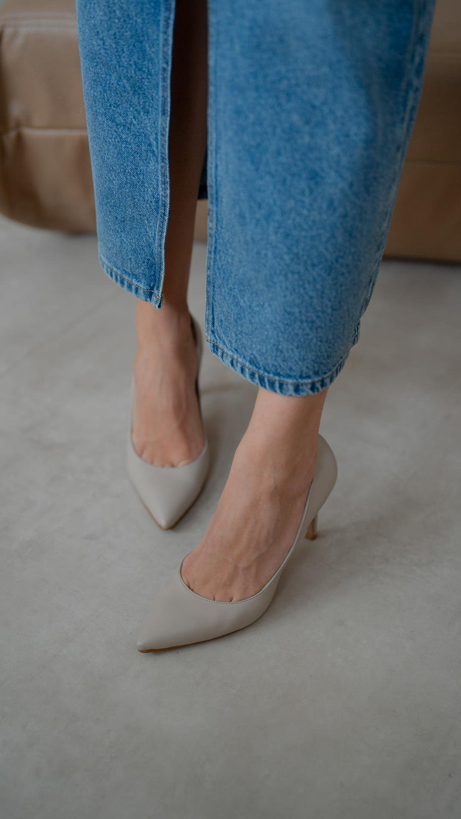 Pael - Kožne Ženske Štikle