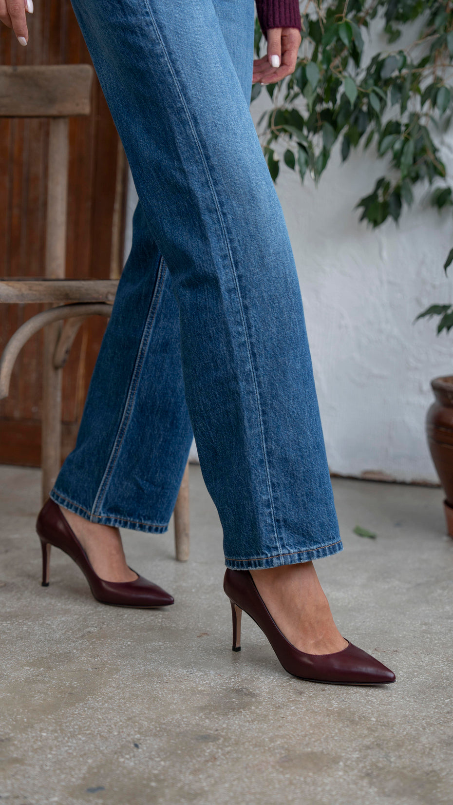 Pael - Kožne Ženske Štikle