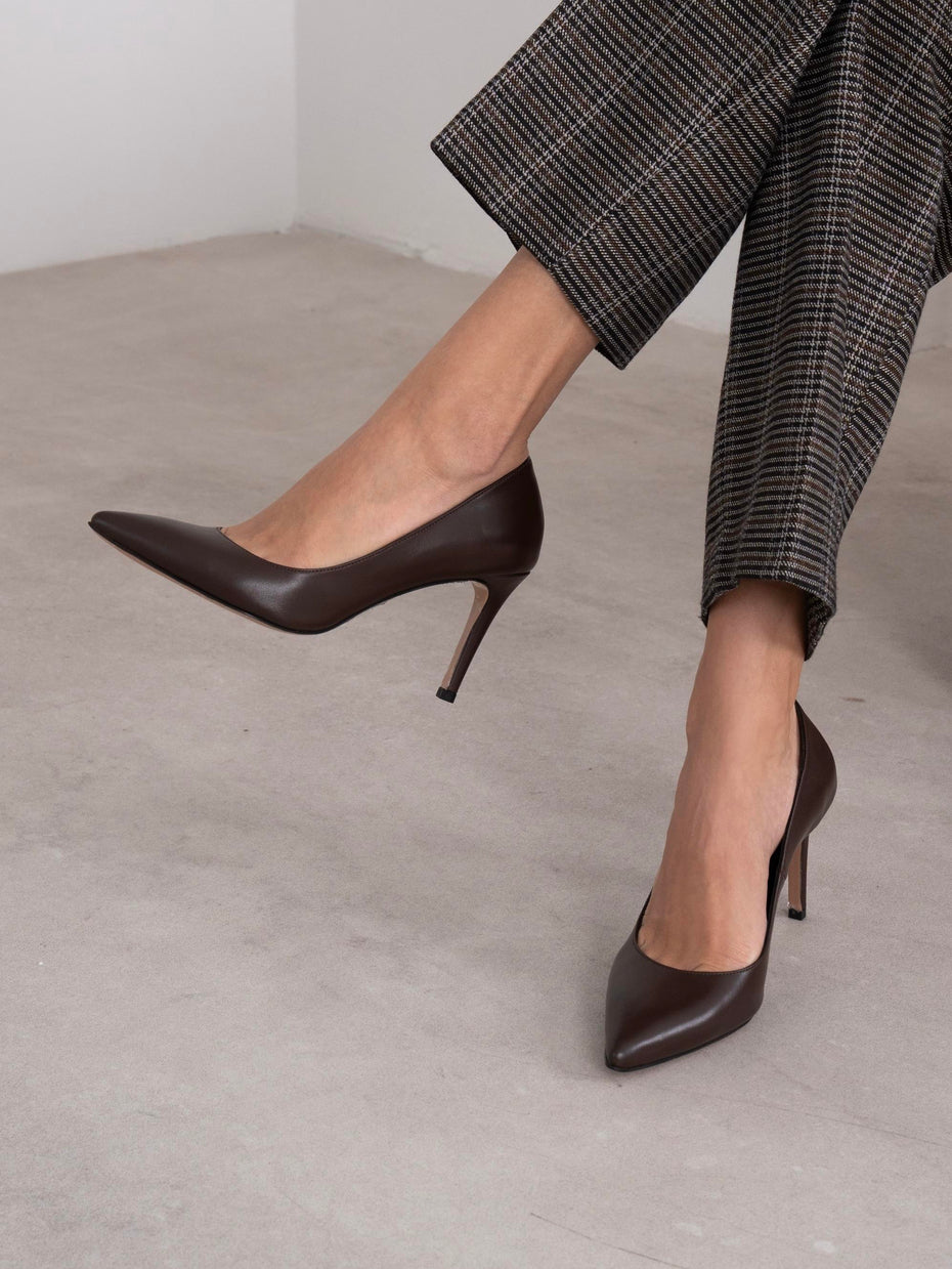 Pael - Kožne Ženske Štikle