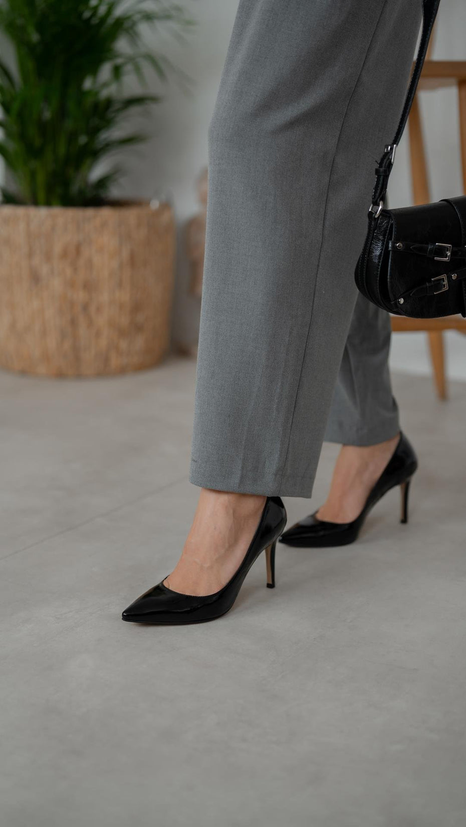 Pael - Kožne Ženske Štikle