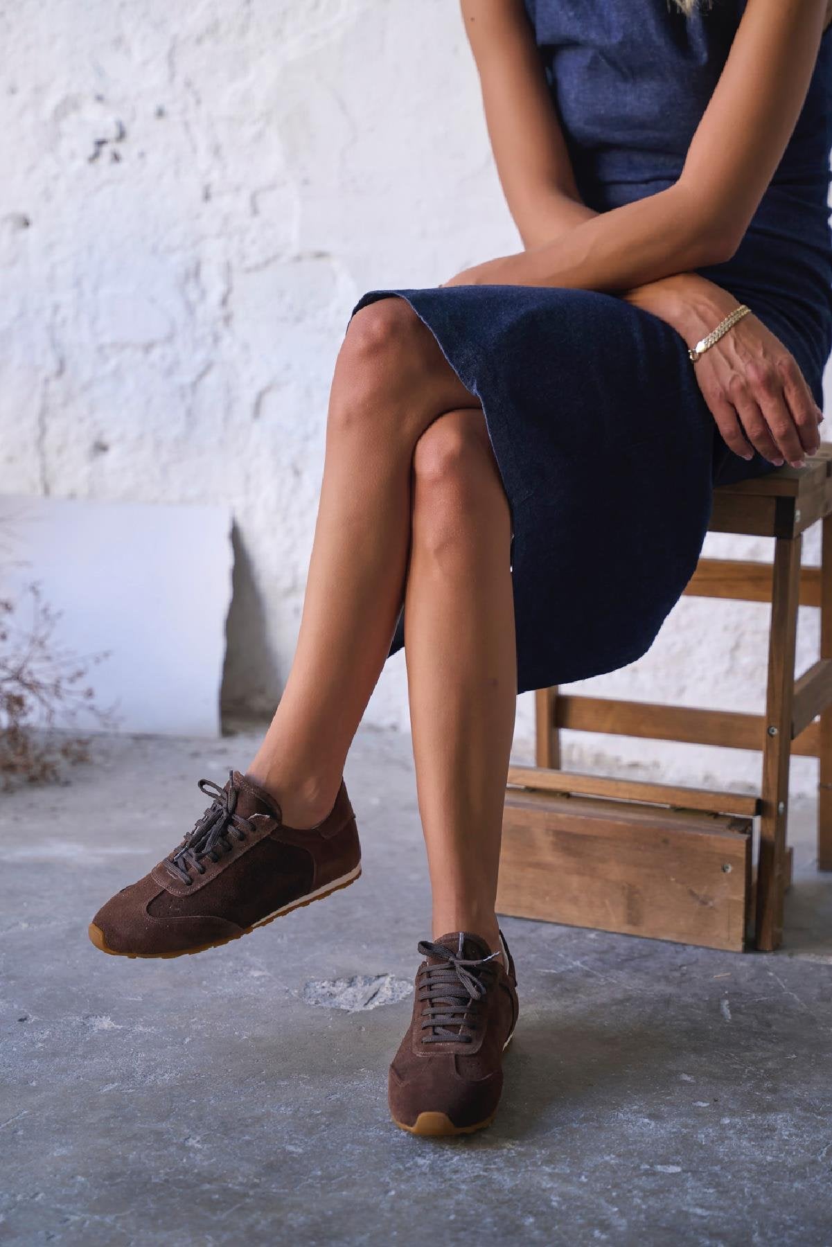 Poe - Kožne Ženske Patike