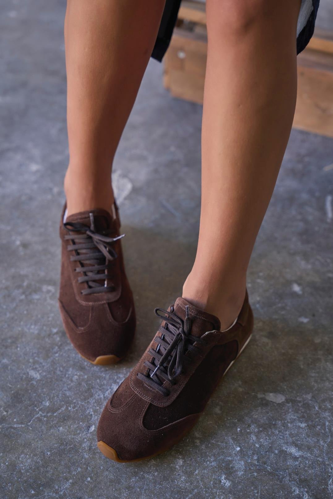 Poe - Kožne Ženske Patike