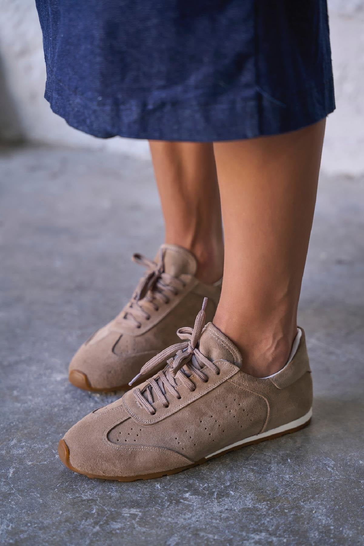 Poe - Kožne Ženske Patike