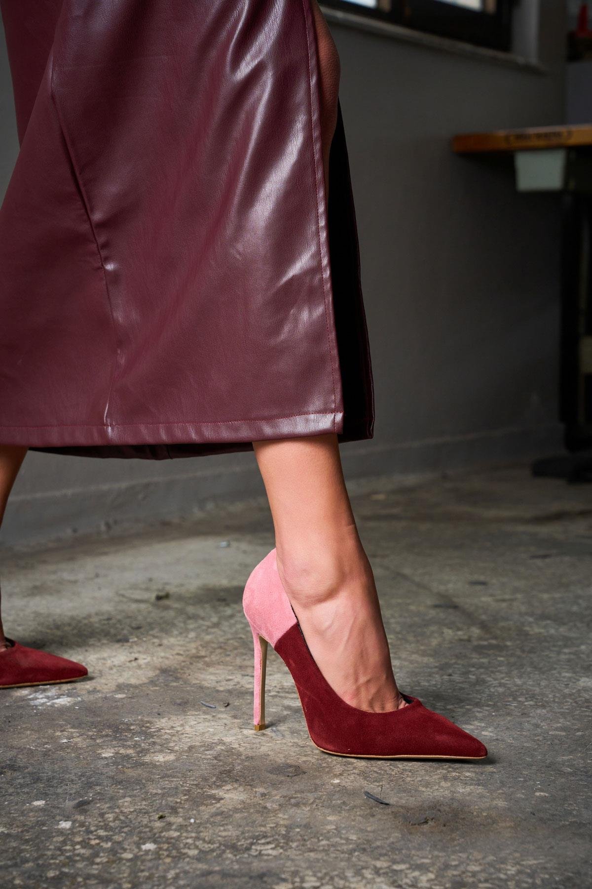 Ravena - Kožne Ženske Štikle