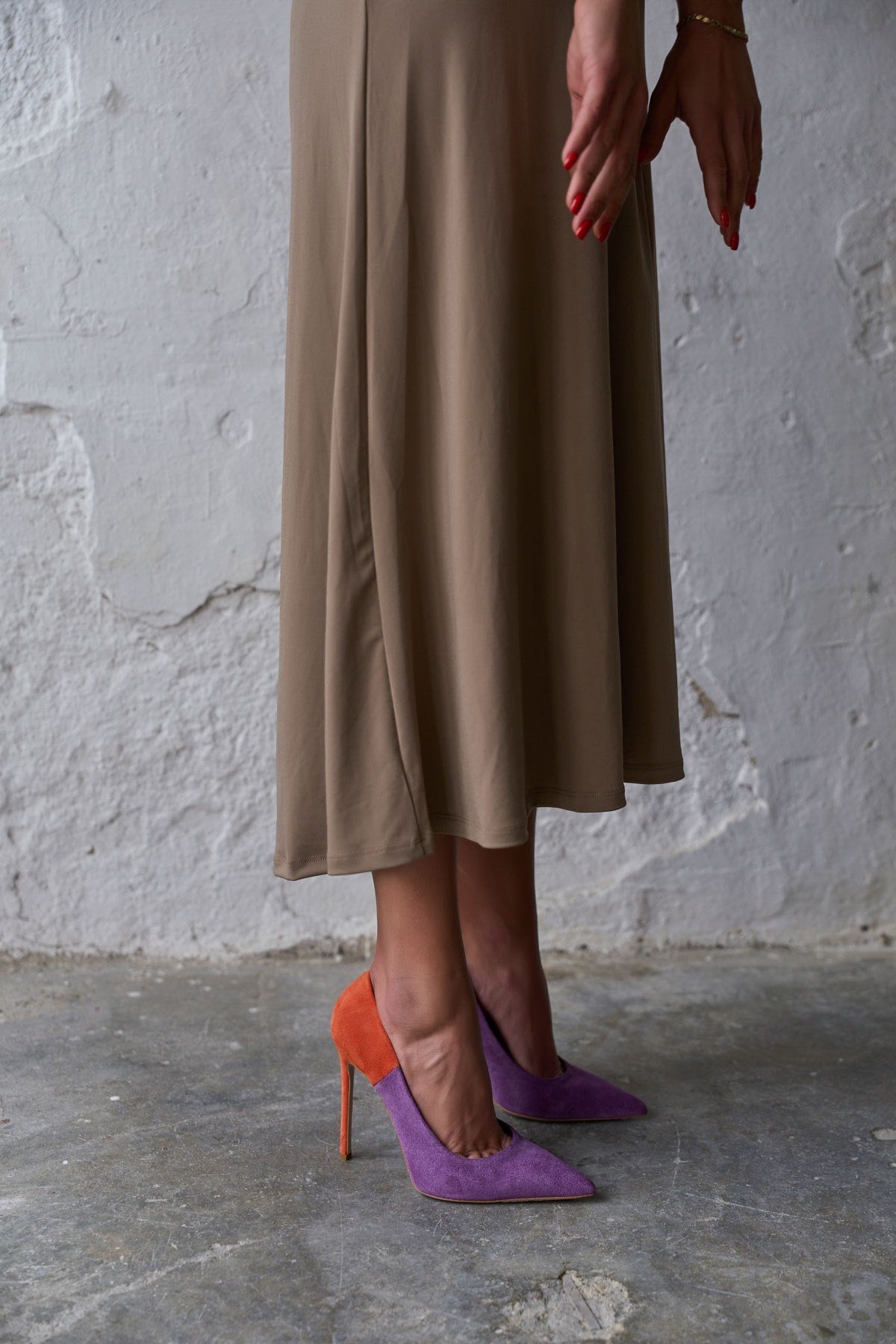 Ravena - Kožne Ženske Štikle