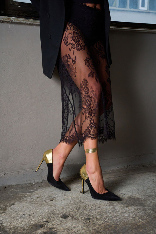 Ravena - Kožne Ženske Štikle