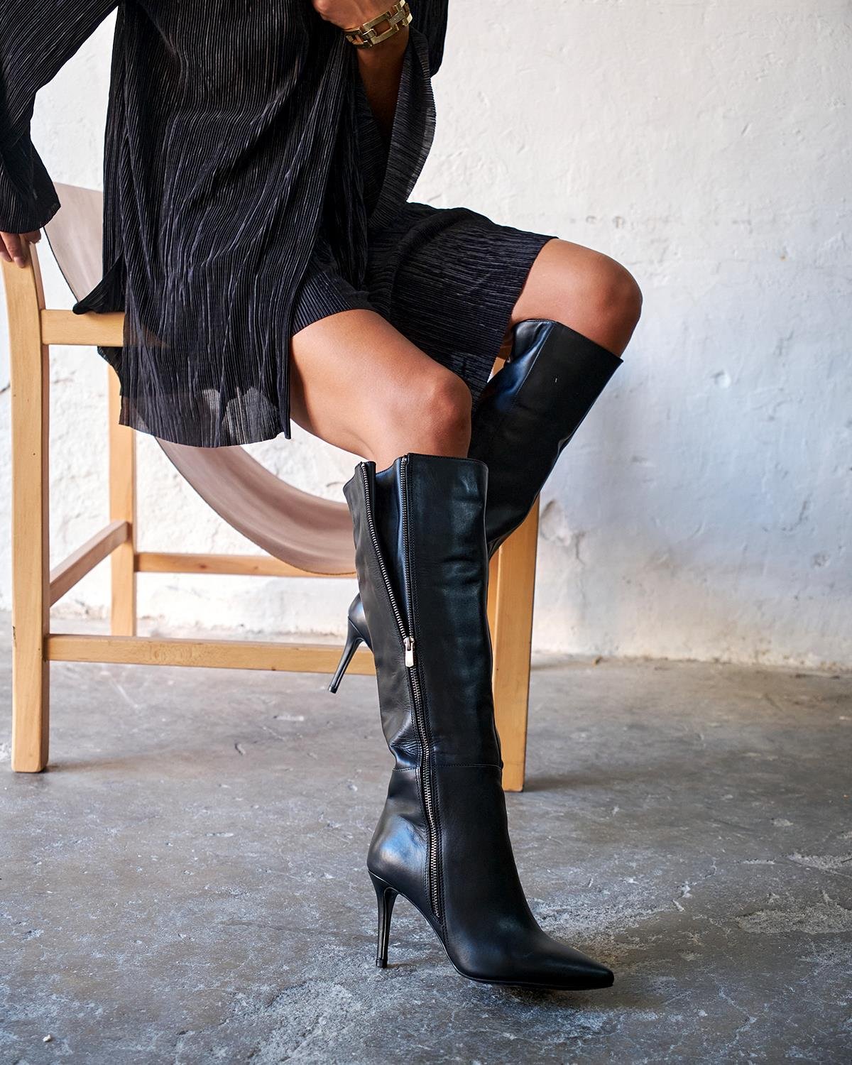 Rossi - Kožne Ženske Čizme