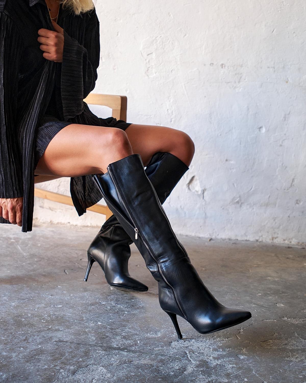 Rossi - Kožne Ženske Čizme