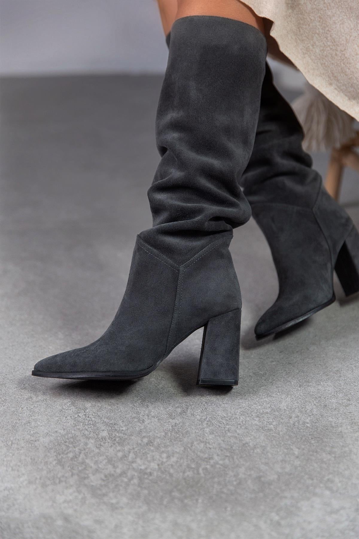 Rush - Kožne Ženske Čizme