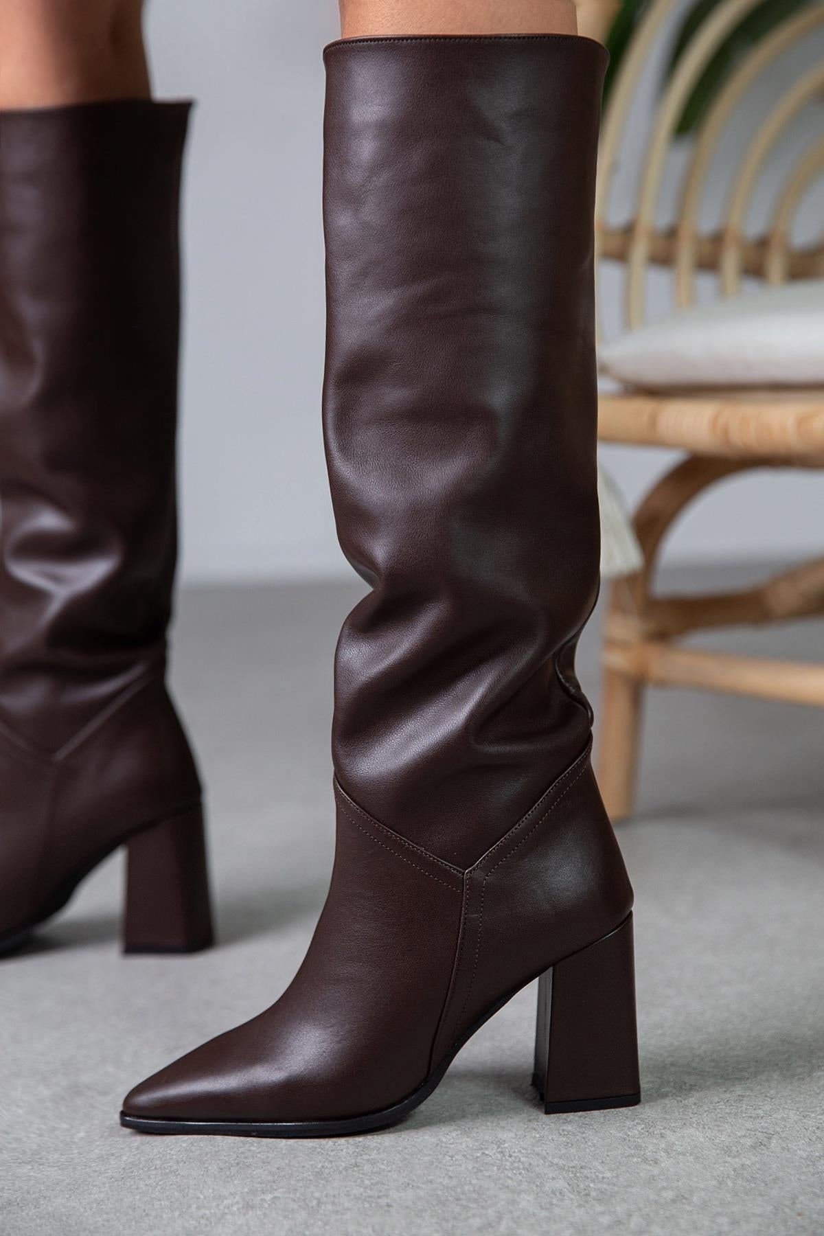 Rush - Kožne Ženske Čizme