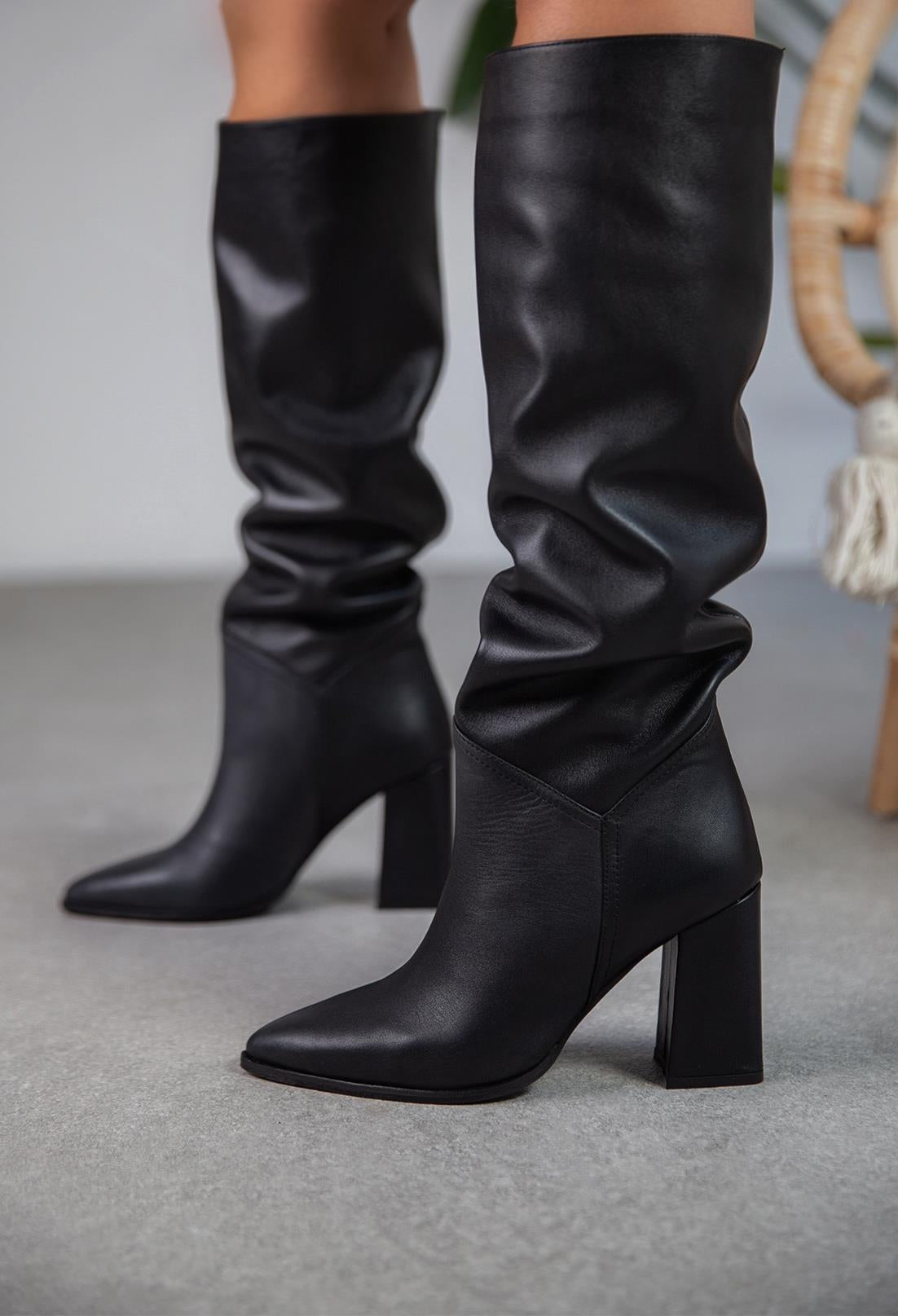 Rush - Kožne Ženske Čizme