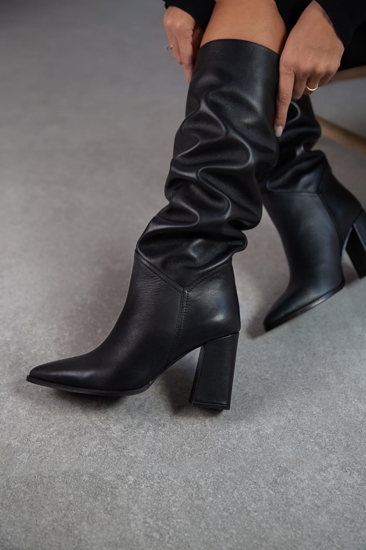 Rush - Kožne Ženske Čizme