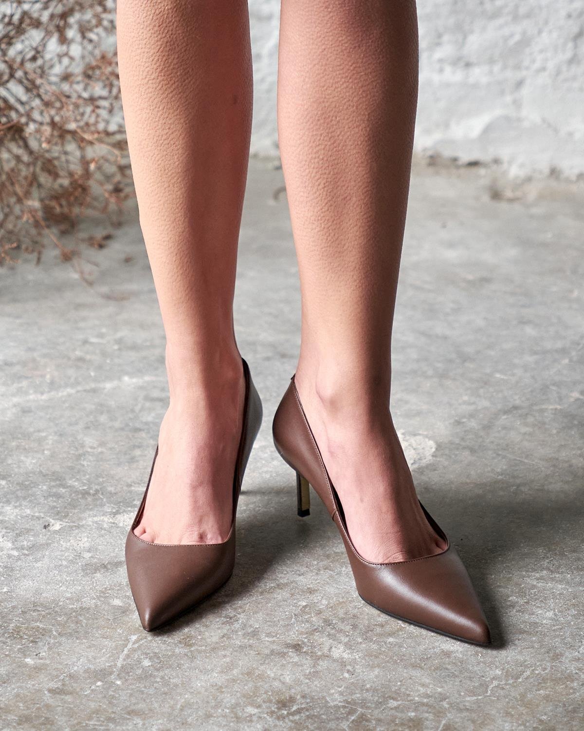 Sista - Kožne Ženske Štikle