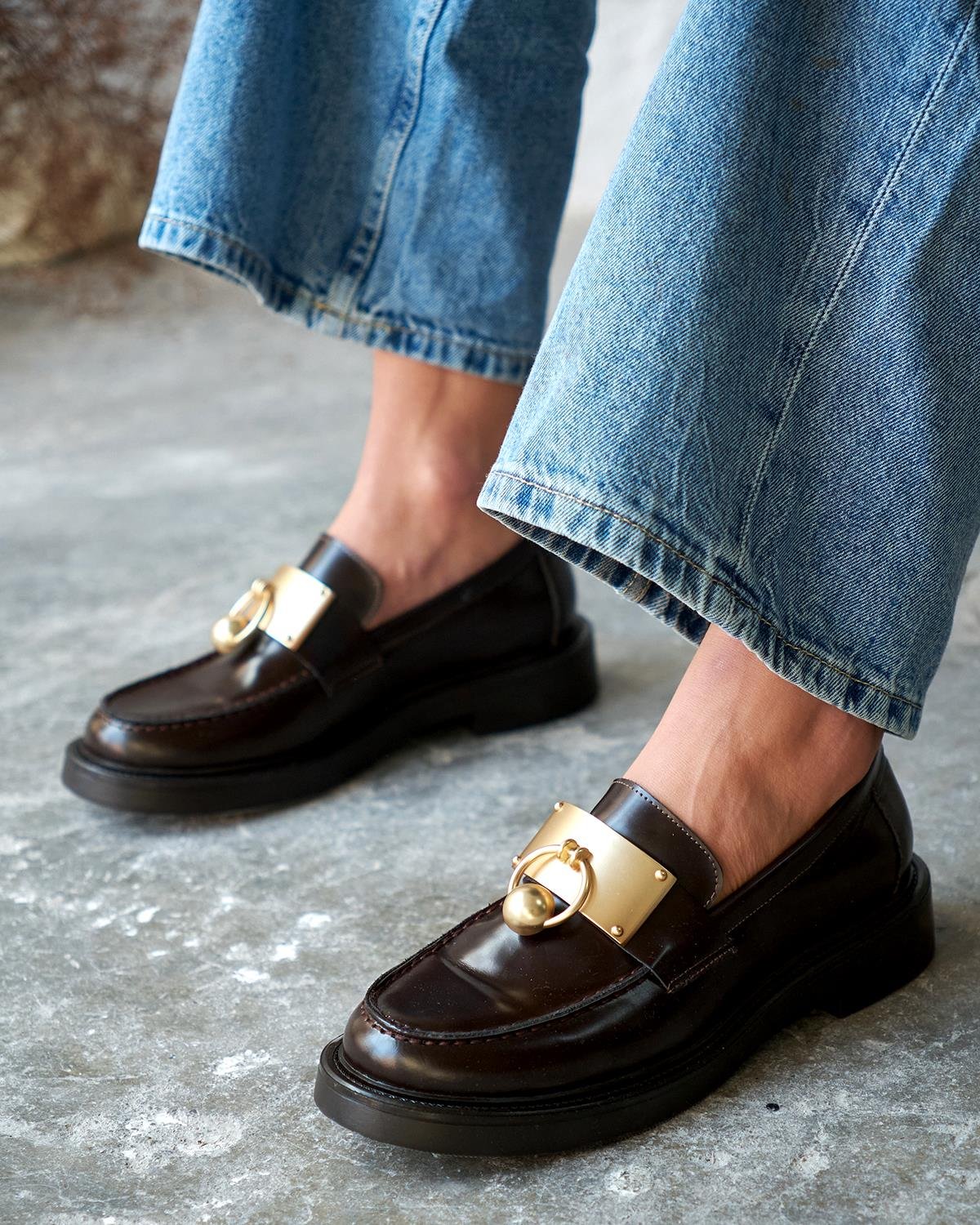 Spence - Kožne Ženske Mokasine