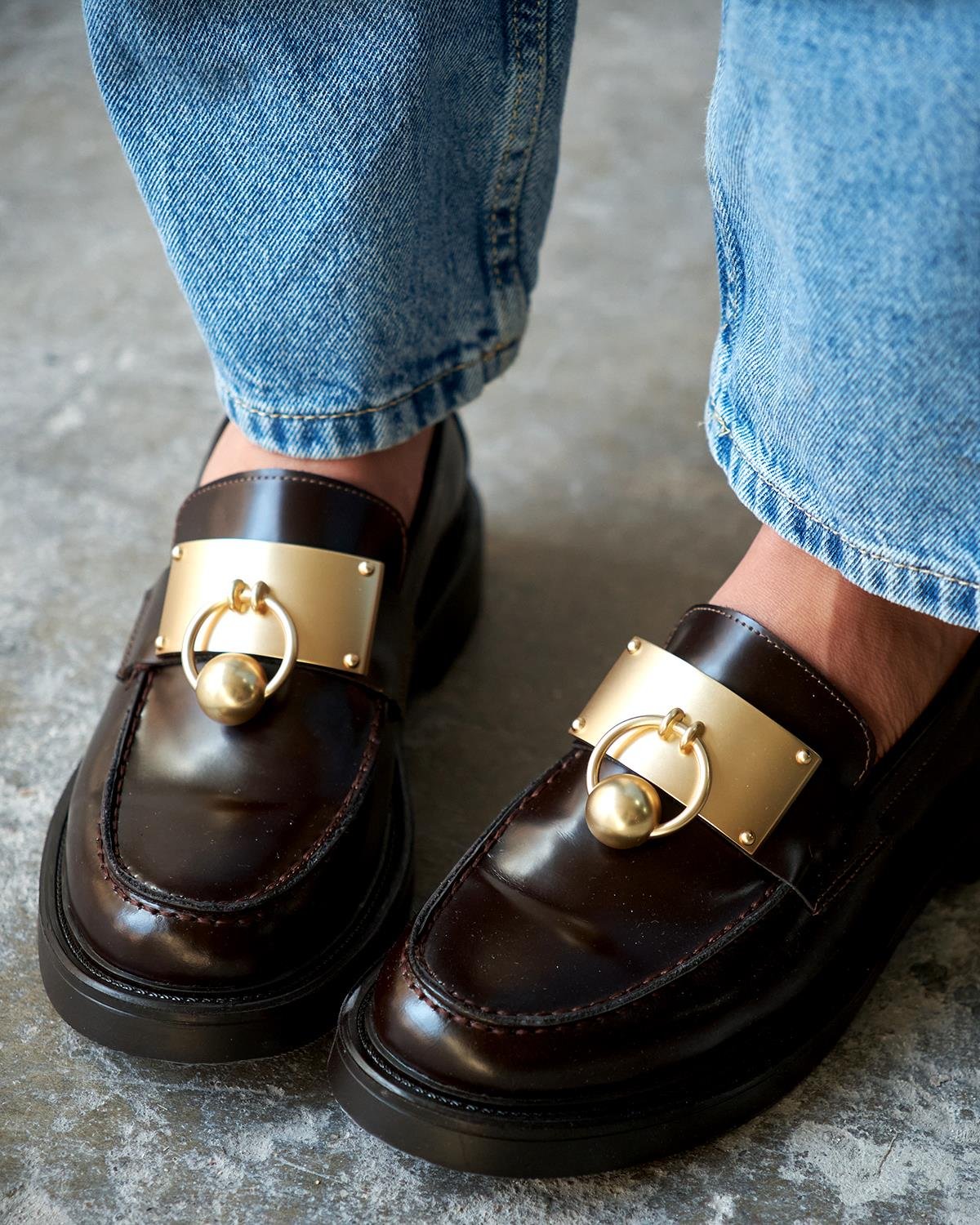 Spence - Kožne Ženske Mokasine