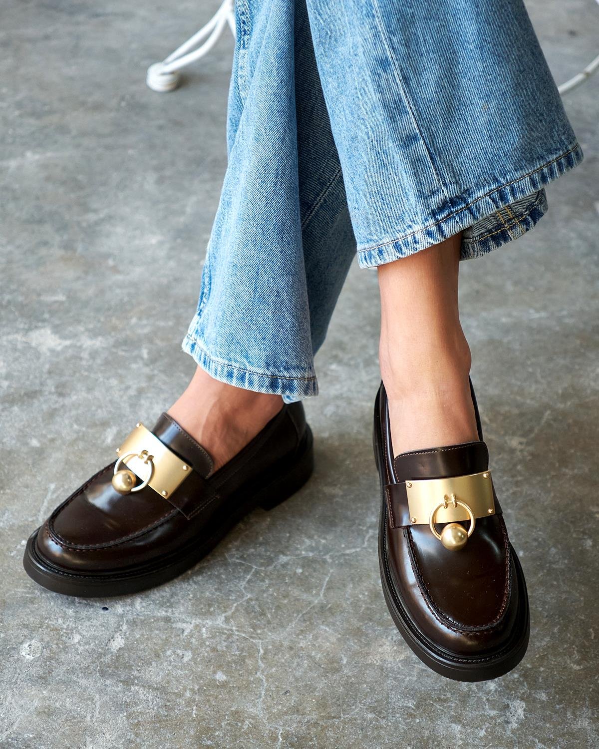 Spence - Kožne Ženske Mokasine