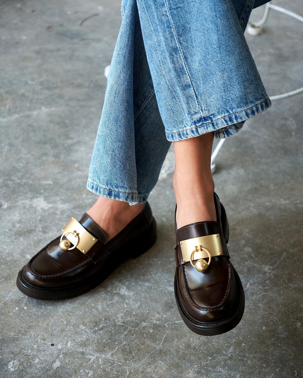 Spence - Kožne Ženske Mokasine