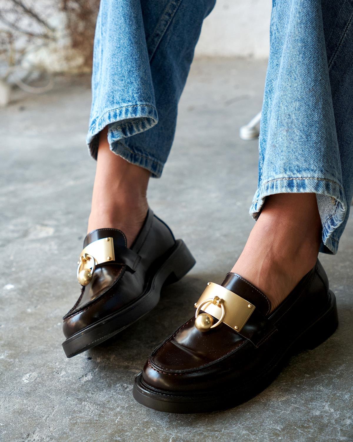 Spence - Kožne Ženske Mokasine