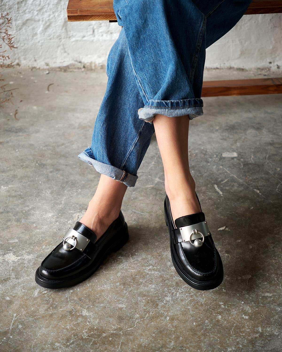 Spence - Kožne Ženske Mokasine