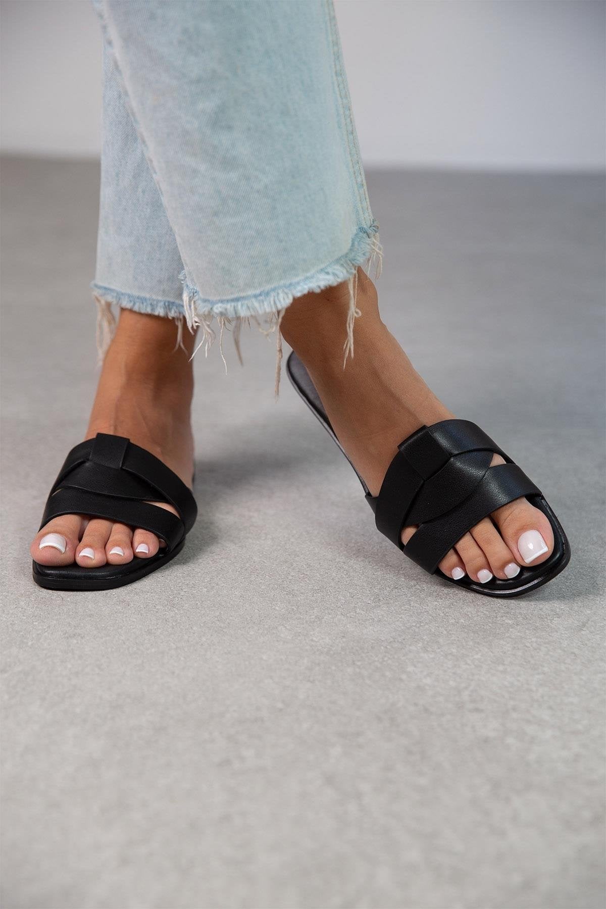 Stella - Ženska Kožne Papuce